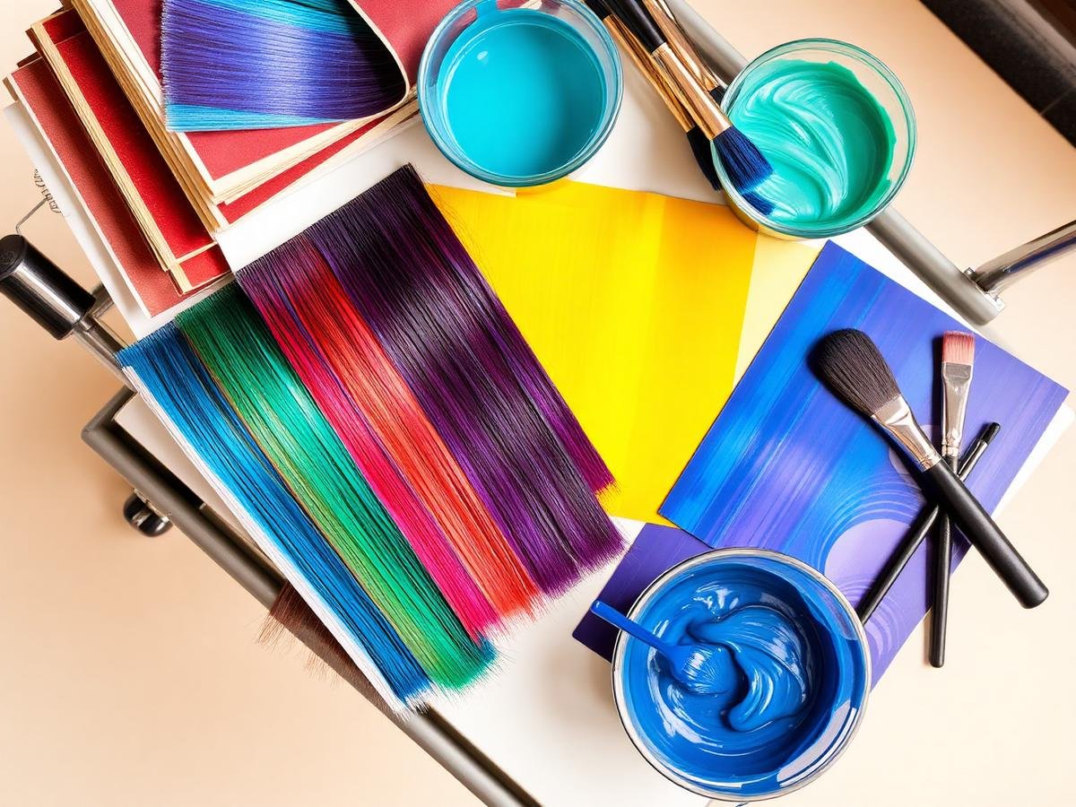Fashion colour application